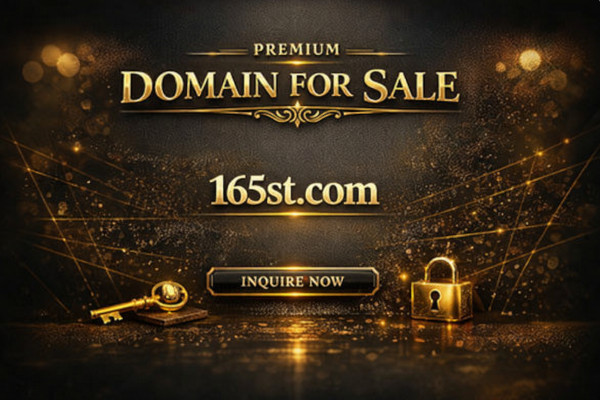 premium domain name 165st.com for sale
