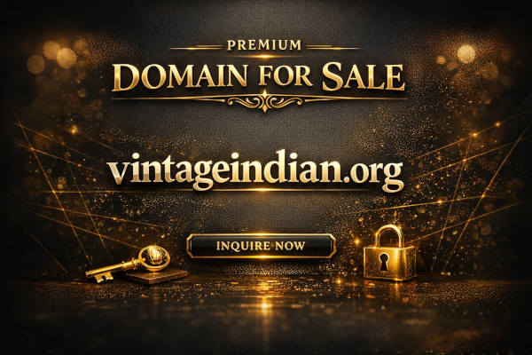 premium domain name vintageindian.org for sale